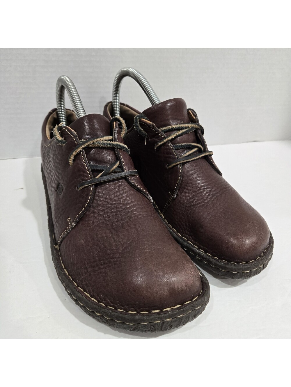 Born Ravine Oxfords Women's Size 9 M Brown Leather Handcrafted Casual Comfort